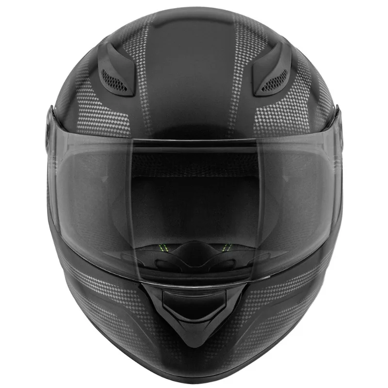 Capacete Pro Tork Mixs Fokker Brilhante Preto Carbono 62
