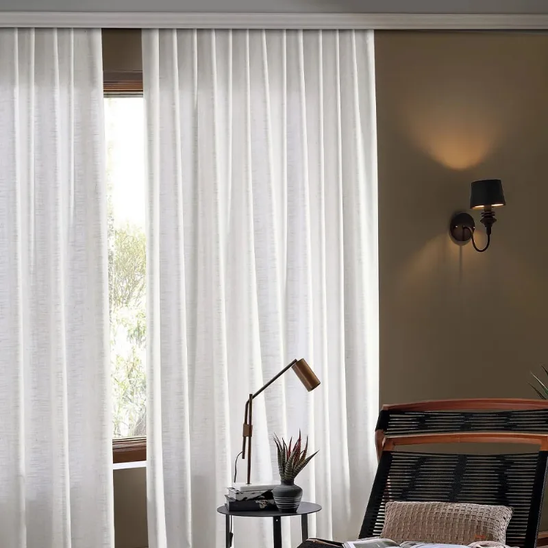 Cortina Inove Duplex Monaco 5,40mx2,80m Linho/unico - BELLA JANELA
