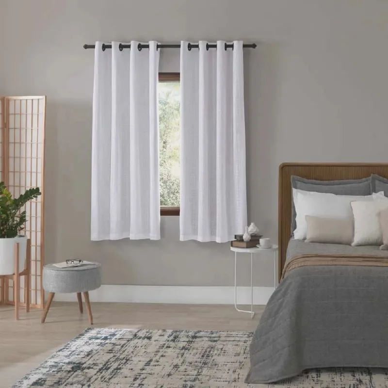 Cortina Duplex York 2,60 X 1,70m Branco/unico