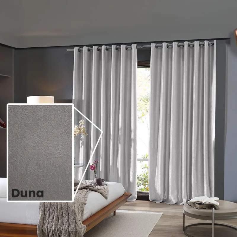 Cortina Sala / Quarto Corta Luz 2,6 X 2,3 Bella Janela Duna