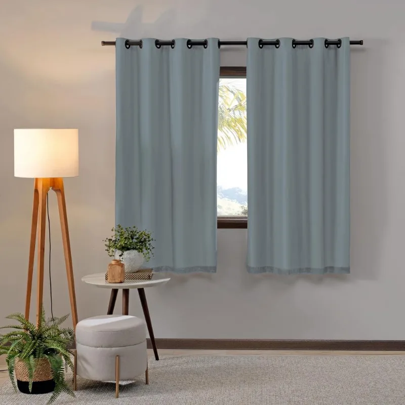 Cortina Bella & Co Pratika 260x170cm Lisa Slim Bruma (MP) - BELLA JANELA