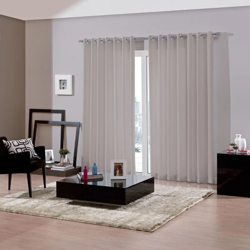 Cortina Bella & Co Pratika 300x230cm Bellini Duna (MP) - BELLA JANELA
