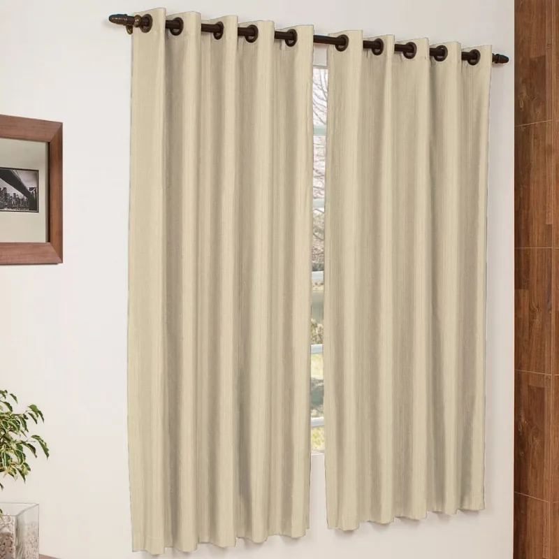 Cortina Bella & Co Rústica Pantex 260x170cm Natural (MP)