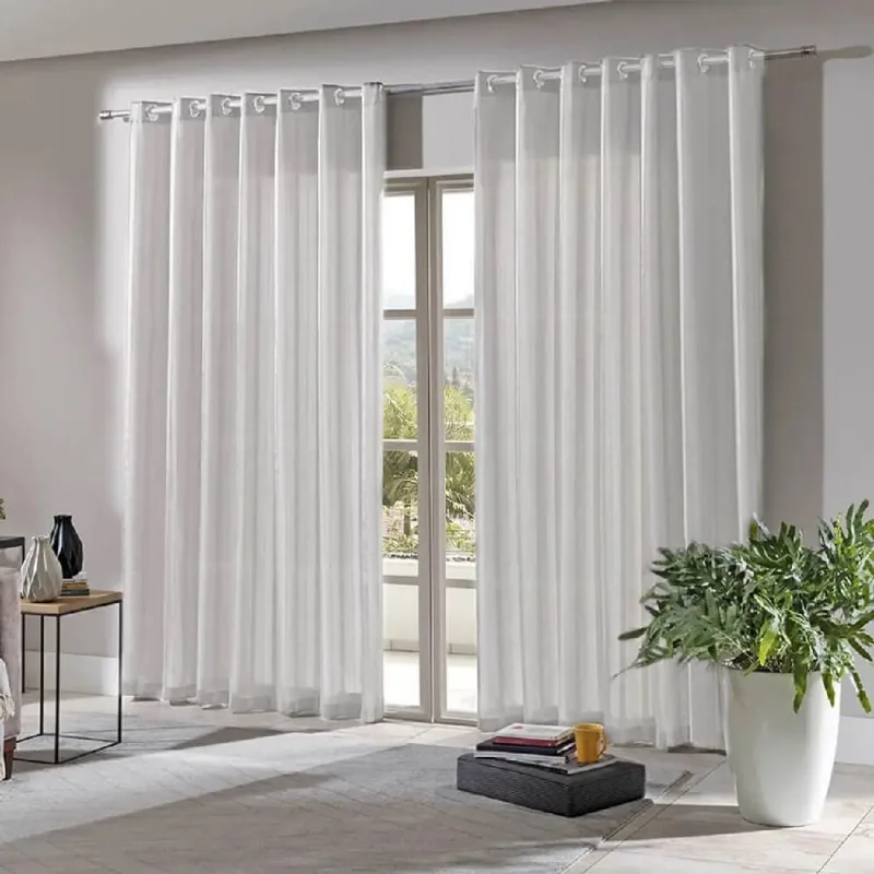 Cortina Pratika Partenon 4,20 X 2,50m Branco/unico