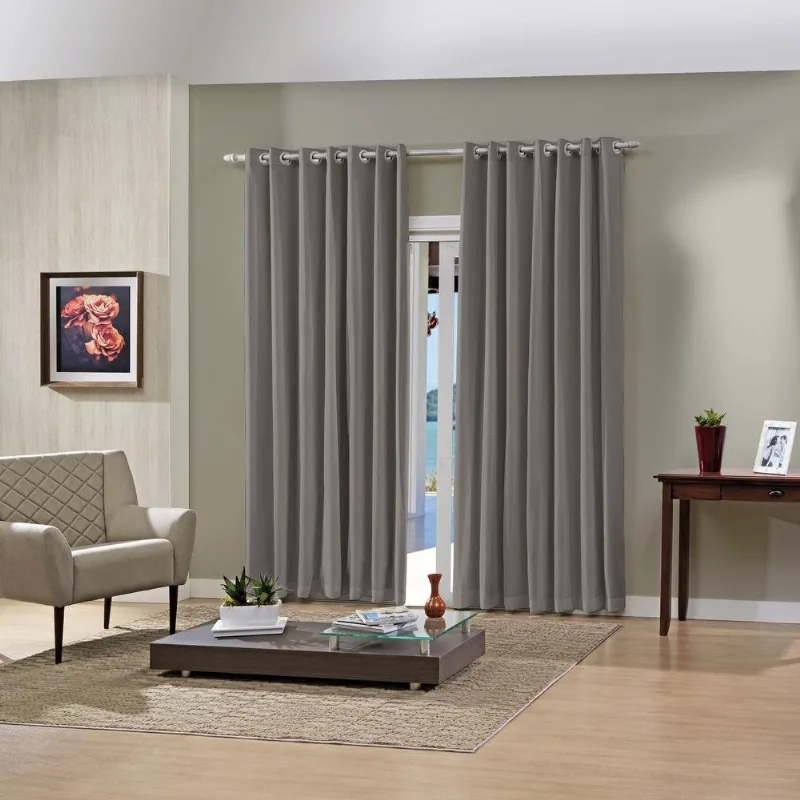 Cortina Bella & Co Pratika 260x230cm Lisa Slim Duna (MP)