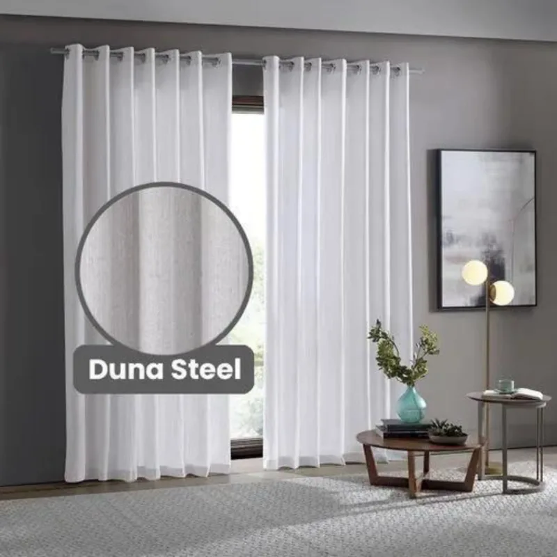 Cortina Rustica Lugo 4,2 X 2,5 - Bella Janela Duna - BELLA JANELA