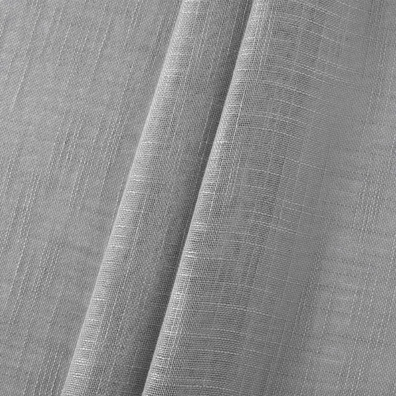 Cortina Rustica Linhao 4,20 X 2,30m Cinza/unico