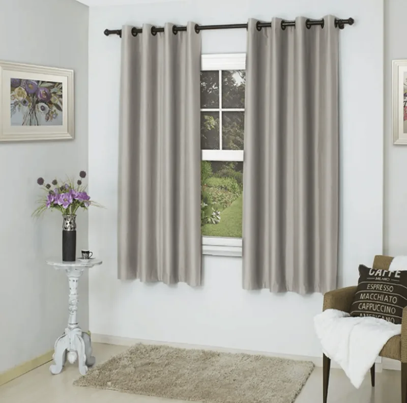 Cortina Bella Janela Corta Luz Uni 170x260 cor  Rubi Design/Cinza - BELLA JANELA - Decoração