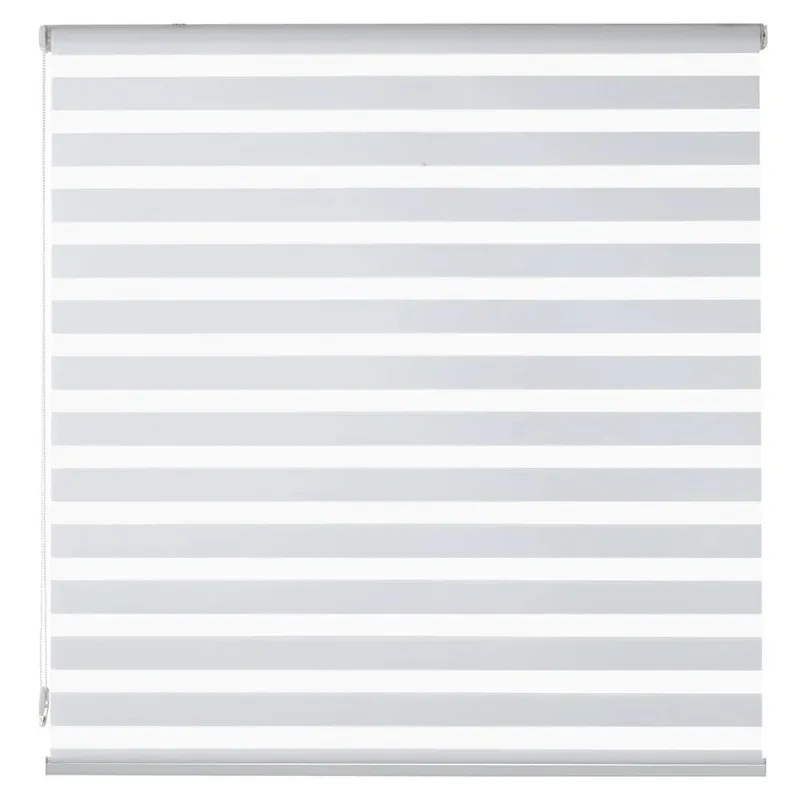 Persiana Rolo Double Vision Slim Bella Janela Branco 160 x 160cm - BELLA JANELA