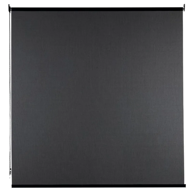Persiana Rolo Tela Solar Bella Janela Preto 180 x 160cm - BELLA JANELA