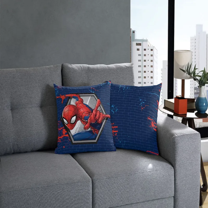 Capa de Almofada 45 X 45cm Homem Aranha Yeah/unico - BELLA JANELA
