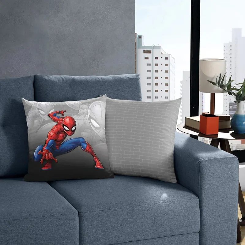 Capa de Almofada 45 X 45cm Homem Aranha Power/unico - BELLA JANELA