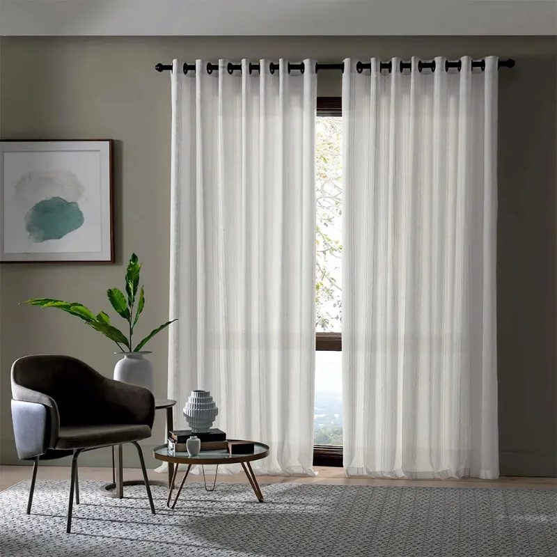 Cortina Natural Duplex 3,60 X 2,50m Linho/unico