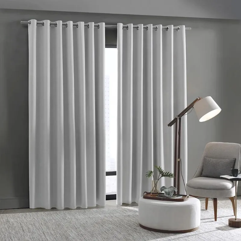 Cortina Blackout 100% Linen 5,4 X 2,5 - Bella Janela Areia - BELLA JANELA