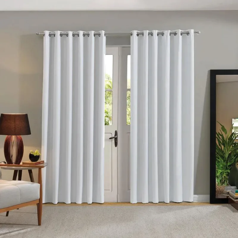 Cortina Blackout 100% Confort 5,4 X 2,5 Bella Janela Branco - BELLA JANELA