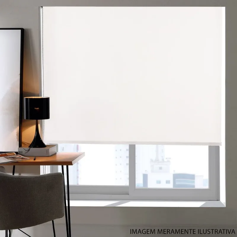 Persiana Bella & Co Blackout Branco 140x1600cm (MP) - BELLA JANELA