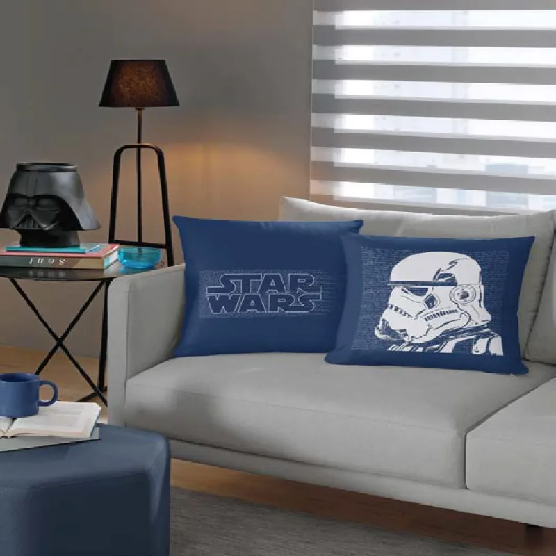 Capa de Almofada 45 X 45cm Star Wars Storm Star/unico - BELLA JANELA