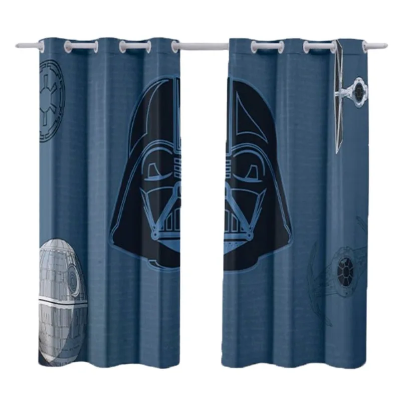 Cortina Corta Luz Bella&Co Star Wars Darth Azul 240x170cm (MP) - BELLA JANELA