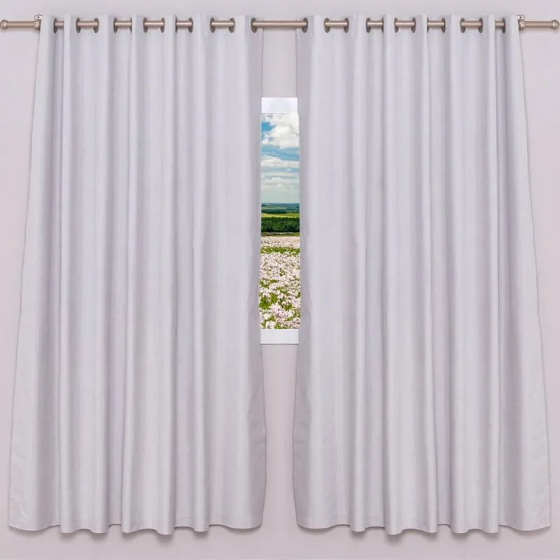 Cortina Para Quarto E Sala 4,20X2,30 M Blackout Turim Havan Casa - Areia - BELLA JANELA