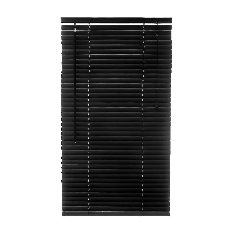 Persiana Horizontal de pvc Prizi Preta 1,40 x 1,60.
