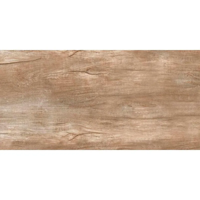 Porcelanato Acetinado Retificado Antique Wood Amber Elizabeth 50 x 100cm