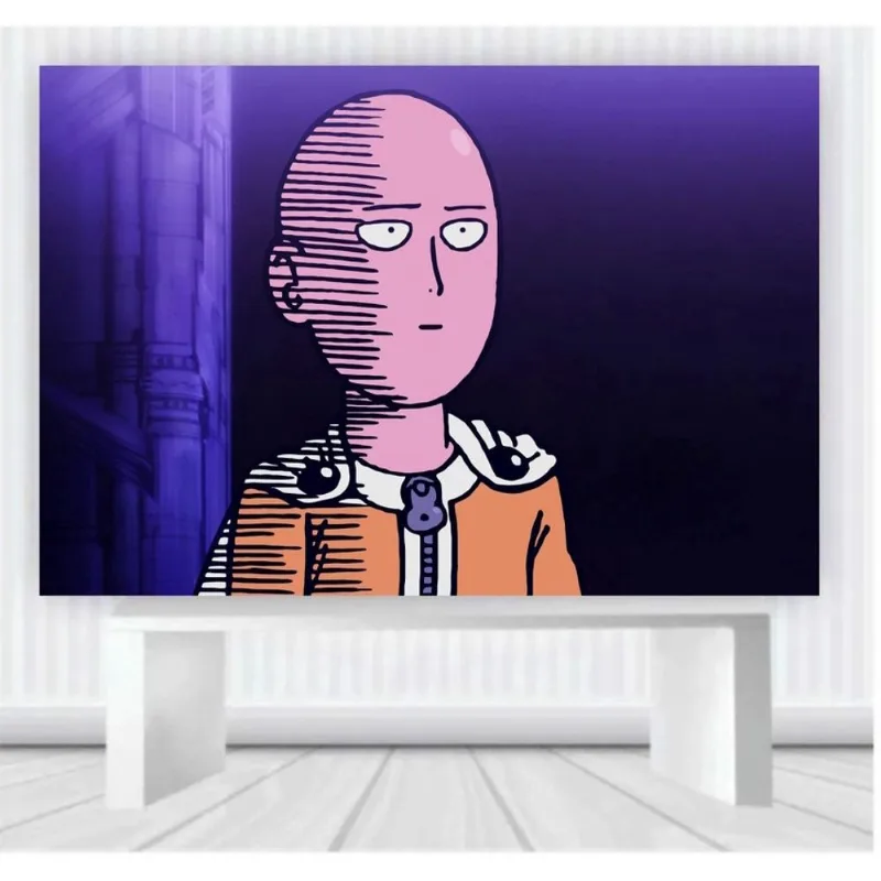 Painel de Festa One punch man (100x65cm) P01