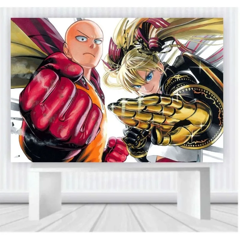 Painel de Festa One punch man (100x65cm) P05