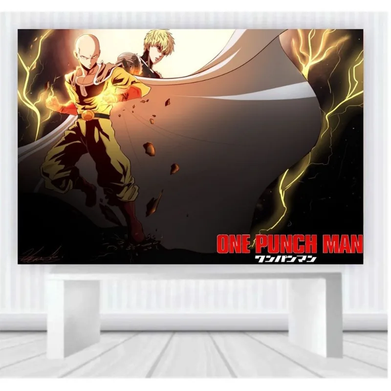 Painel de Festa One punch man (100x65cm) P10