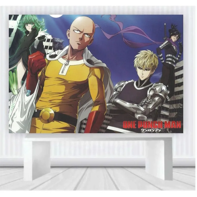 Painel de Festa One punch man (100x65cm) P12