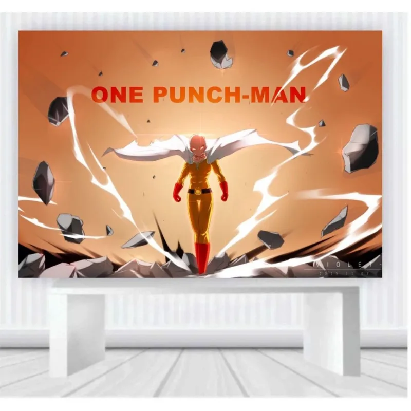 Painel de Festa One punch man (100x65cm) P16