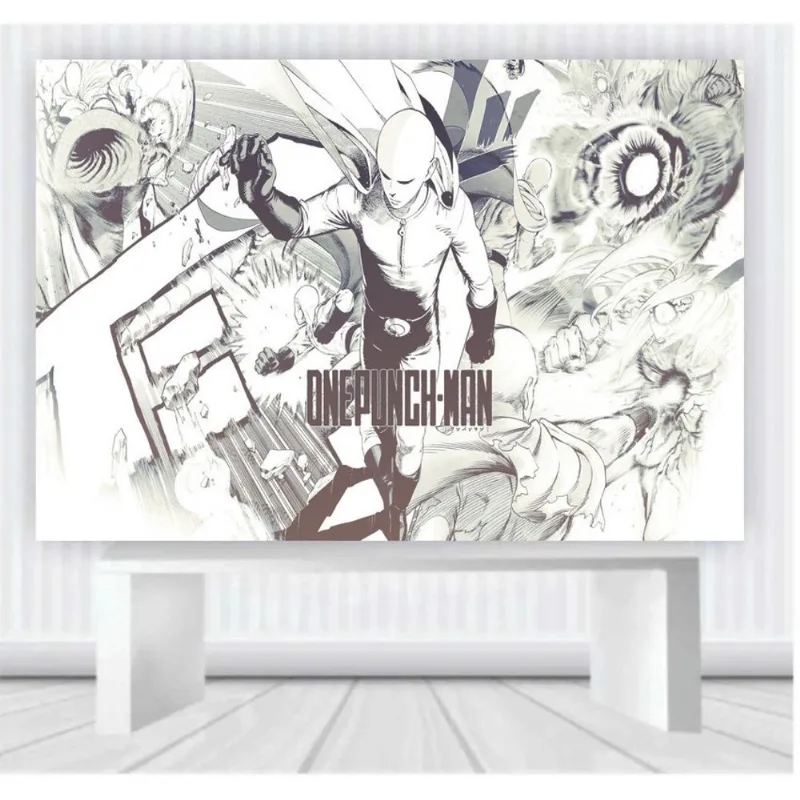 Painel de Festa One punch man (100x65cm) P21
