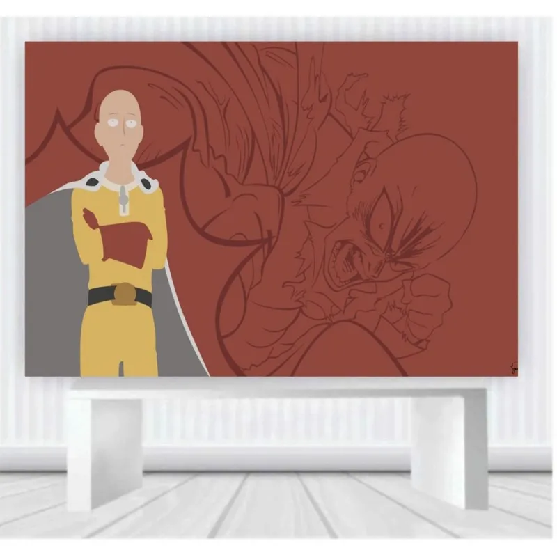 Painel de Festa One punch man (100x65cm) P44