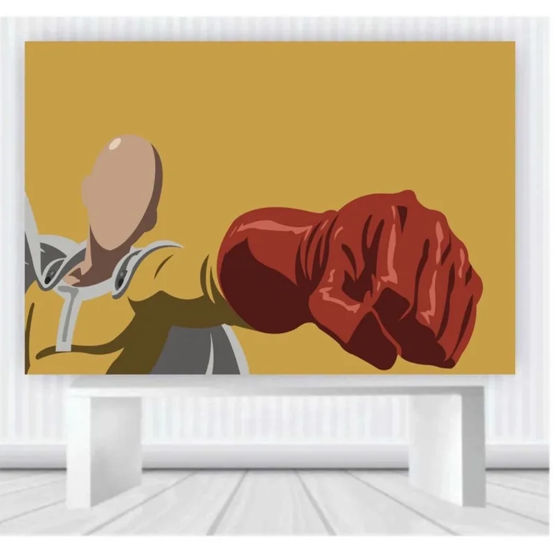 Painel de Festa One punch man (100x65cm) P45