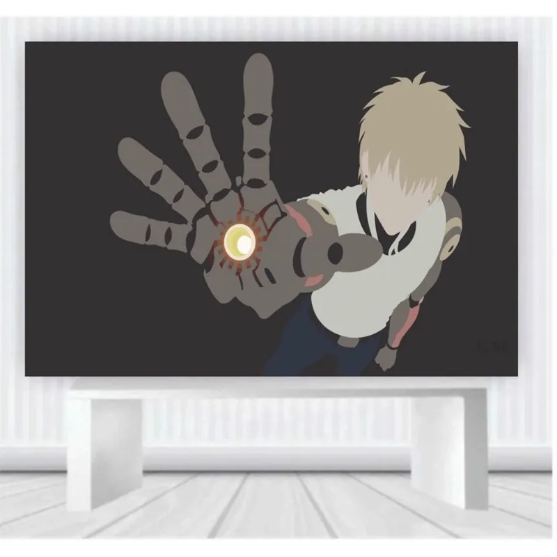 Painel de Festa One punch man (100x65cm) P46