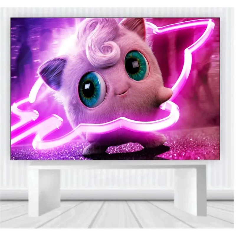 Painel de Festa Pokemon tamanho 100cm x 65cm P12