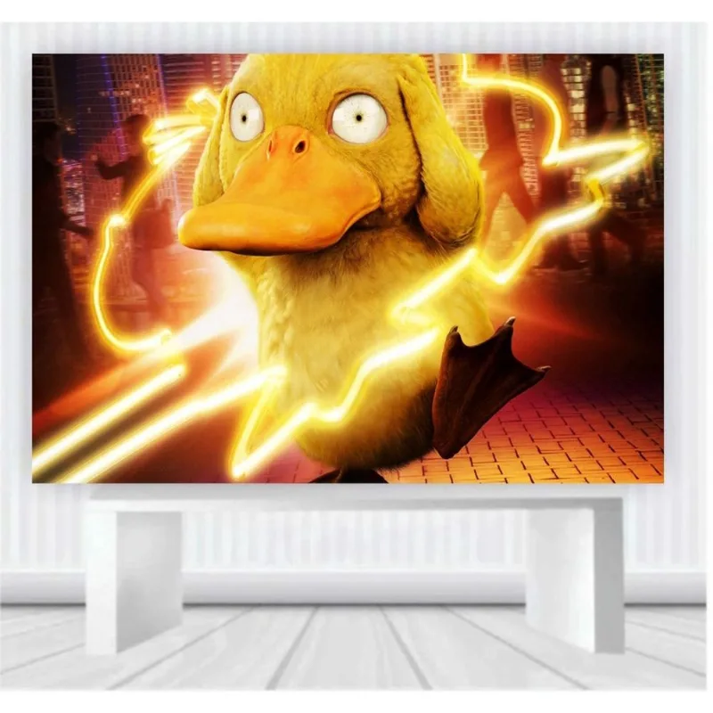 Painel de Festa Pokemon tamanho 100cm x 65cm P23