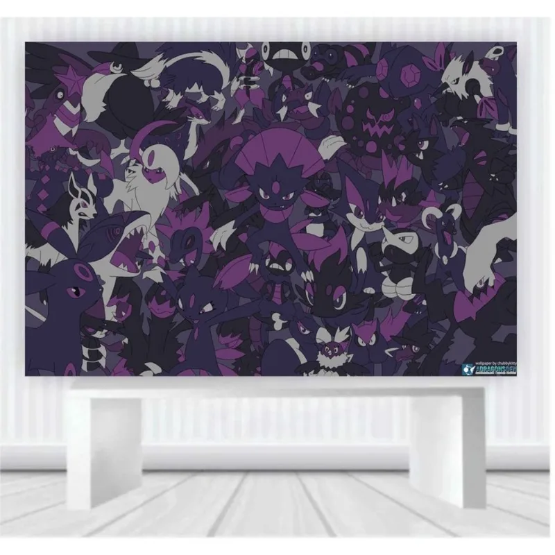 Painel de Festa Pokemon tamanho 100cm x 65cm P31