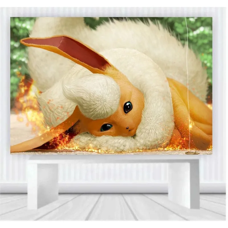 Painel de Festa Pokemon tamanho 100cm x 65cm P41