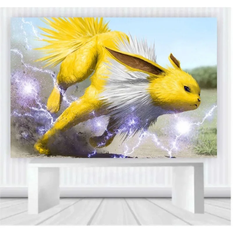 Painel de Festa Pokemon tamanho 100cm x 65cm P42