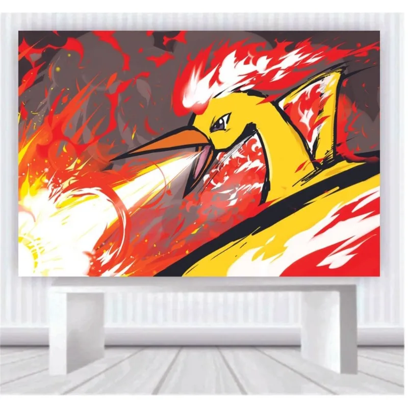 Painel de Festa Pokemon tamanho 100cm x 65cm P79