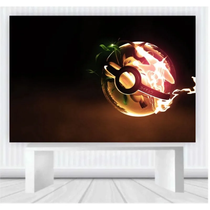 Painel de Festa Pokemon tamanho 100cm x 65cm P84