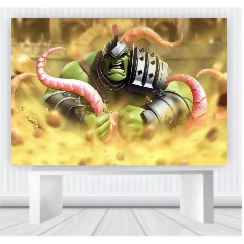 Painel de Festa Vingadores tamanho 100cm x 65cm P5