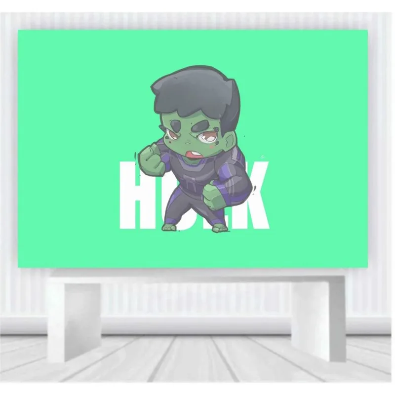 Painel de Festa Vingadores tamanho 100cm x 65cm P16