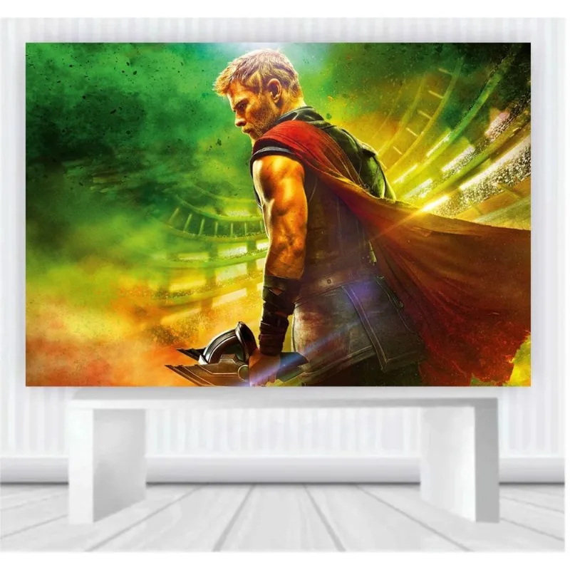 Painel de Festa Thor Vingadores tamanho 100cm x 65cm P3