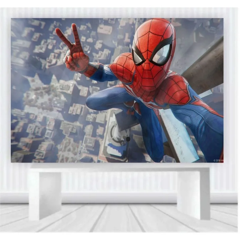 Painel em lona Homem Aranha (100x65cm) mod05