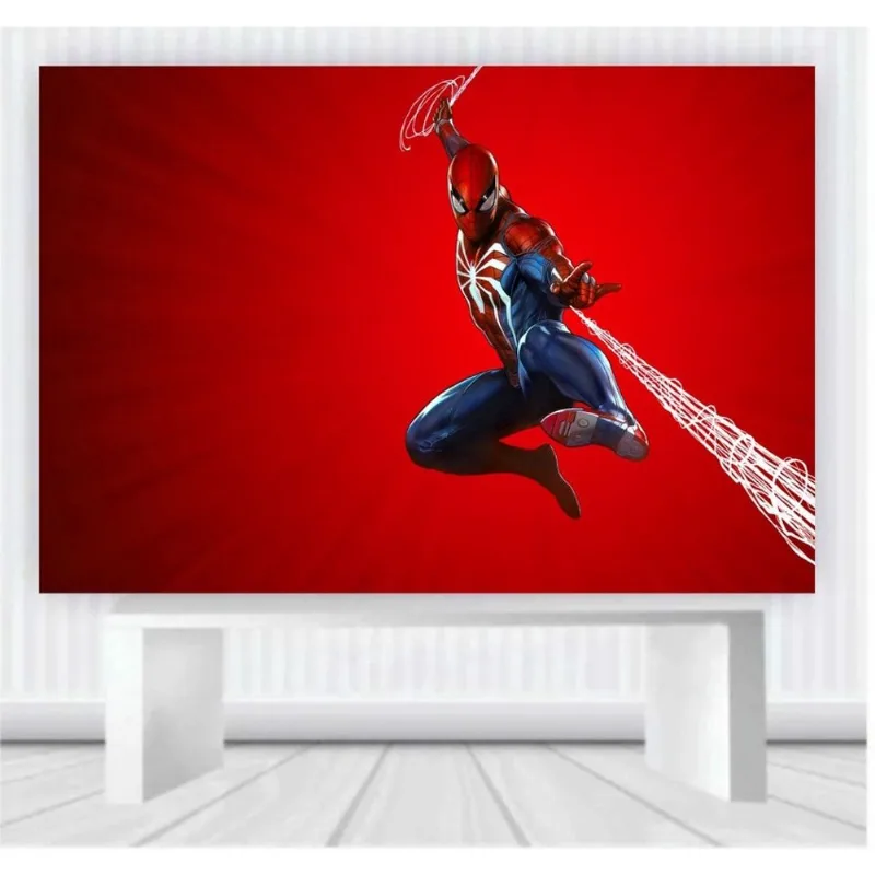 Painel em lona Homem Aranha (100x65cm) mod07
