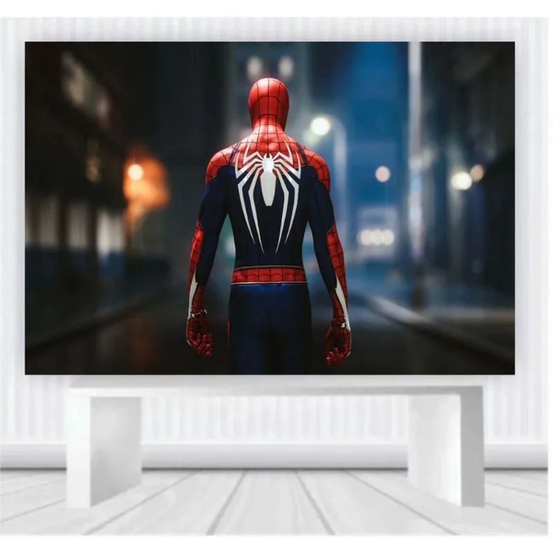 Painel em lona Homem Aranha (100x65cm) mod10
