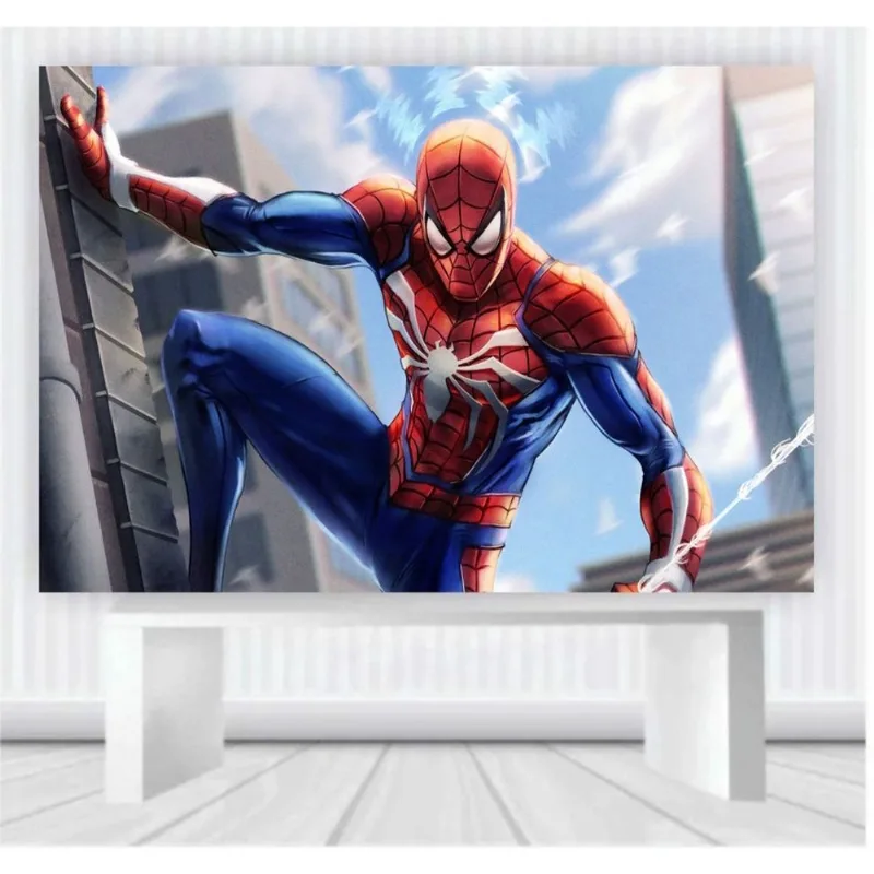 Painel em lona Homem Aranha (100x65cm) mod18