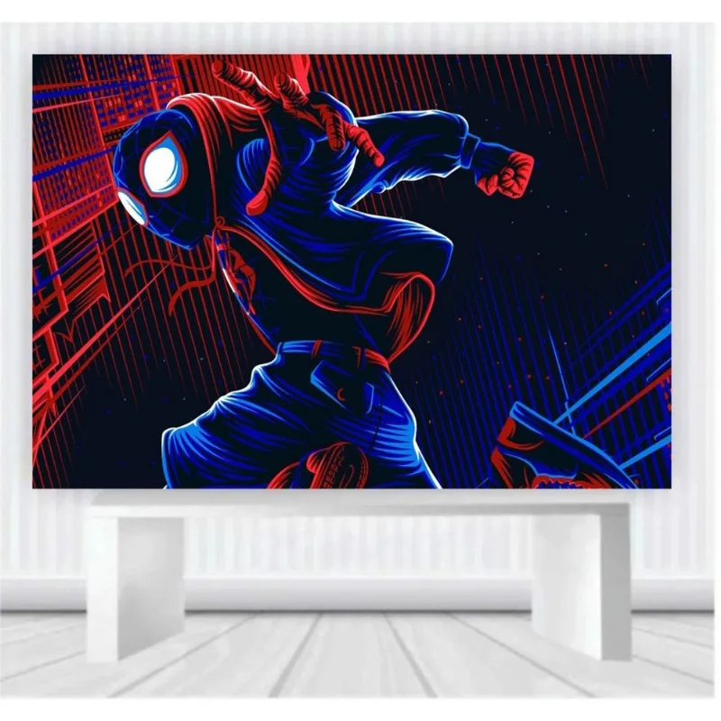 Painel em lona Homem Aranha (100x65cm) mod26