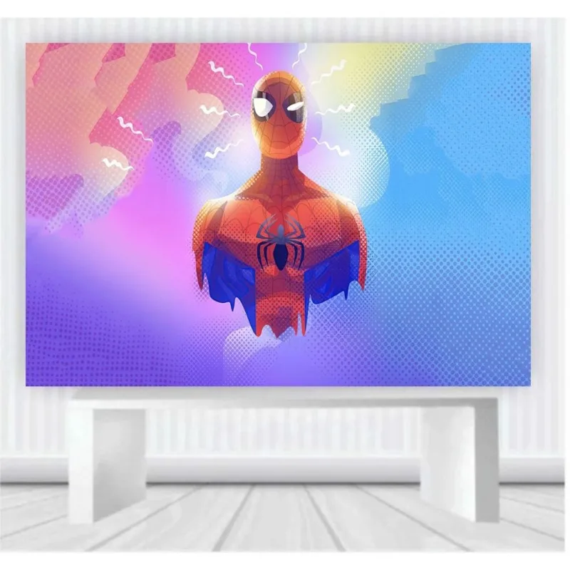 Painel em lona Homem Aranha (100x65cm) mod31
